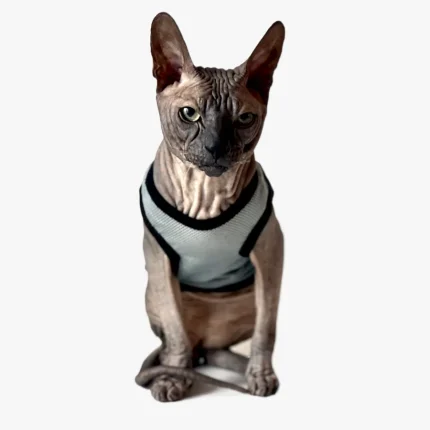 Síťované letní tílko pro kočky sphynx