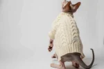 Svetřík s rolákem pro kočky sphynx Deluxe