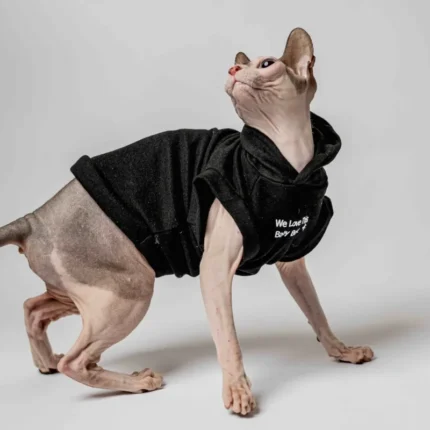 Vesta s kapucí pro kočky sphynx – Baby Best